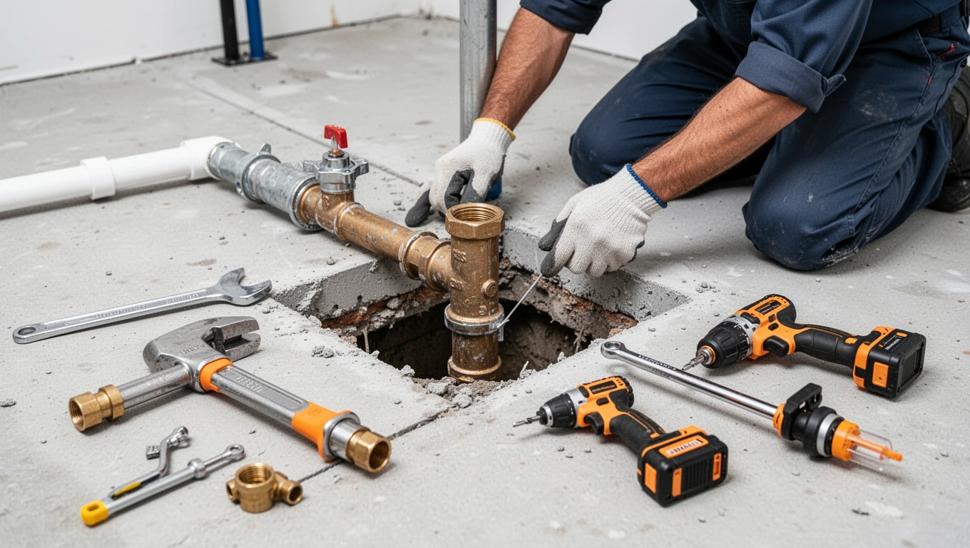 Slab Leak Repair