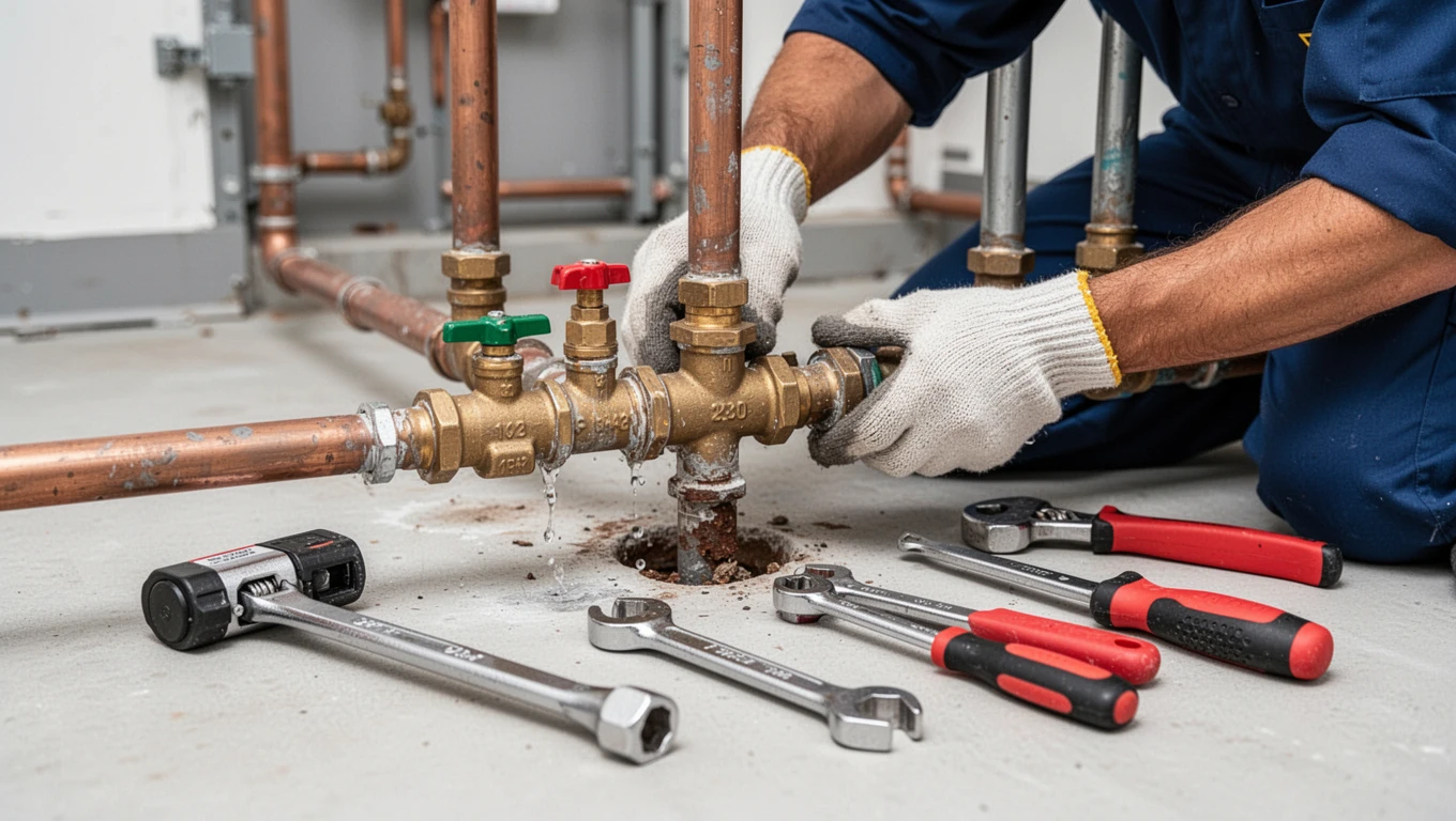 Gas Line Repair